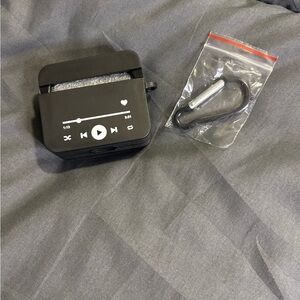 Black Portable AirPod case brand new